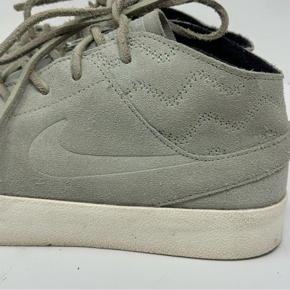 Nike SB Zoom Stefan Janoski Crafted MID Gray Green Sneakers Mens Size 9 - Picture 2 of 10